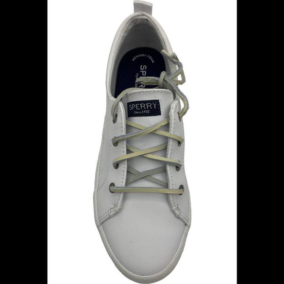 Sperry Womens Crest Vibe Canvas Sneaker White - Medium - Picture 3 of 3